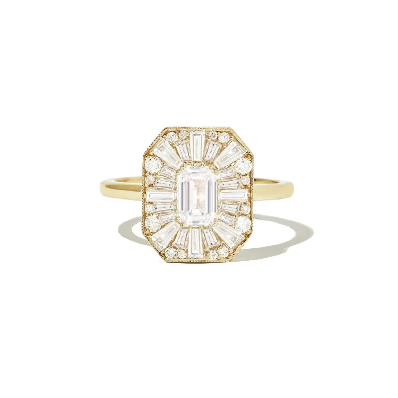 Must-Have Jewelry Pieces At Reduced Prices Emerald Cut Ballerina Diamond Mosaic Ring Must-Have Jewelry Pieces At Reduced Prices Emerald Cut Ballerina Diamond Mosaic Ring