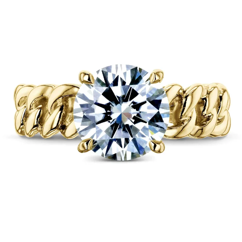 Exclusive Gemstone Jewelry At Special Prices Gold Chain Links 8mm Moissanite Ring