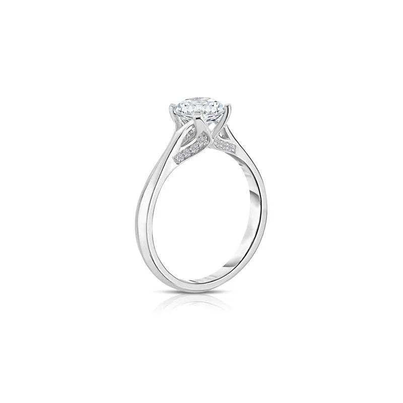 Timeless Elegance, Temporary Discounts – Act Fast Glenrothes Round Brilliant Diamond Engagement Ring Timeless Elegance, Temporary Discounts – Act Fast Glenrothes Round Brilliant Diamond Engagement Ring