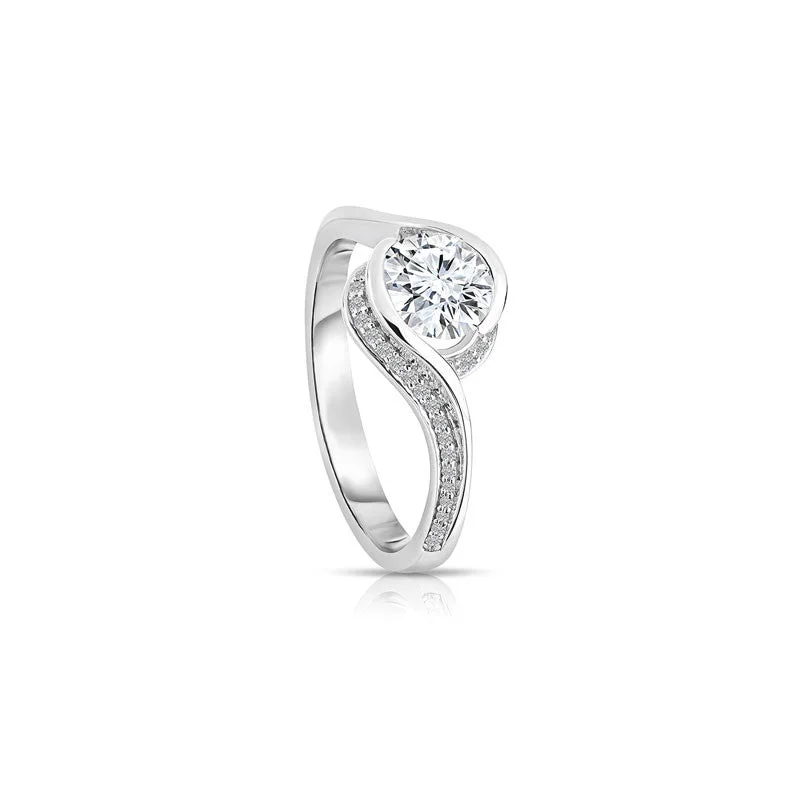 Limited Stock On Premium Jewelry At Low Prices Moray Round Brilliant Diamond Engagement Ring