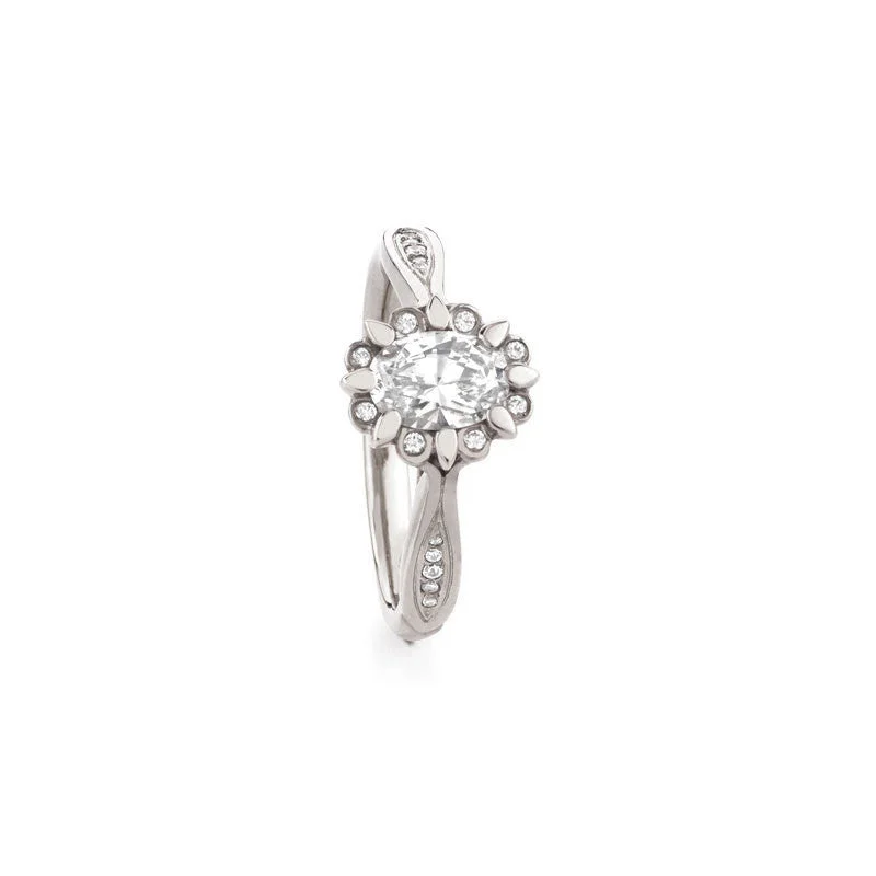 Seasonal Jewelry Clearance – Best Styles At The Lowest Prices Snowdrop Oval Brilliant Diamond Engagement Ring Seasonal Jewelry Clearance – Best Styles At The Lowest Prices Snowdrop Oval Brilliant Diamond Engagement Ring