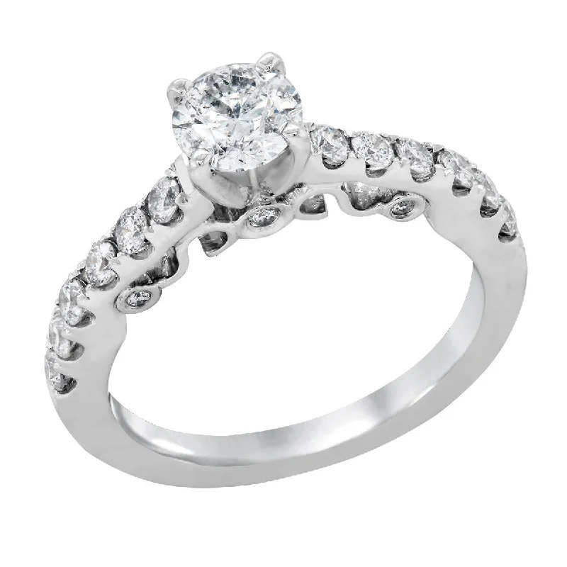 Exclusive Jewelry Discounts – Shop Now For Savings MODERN WHITE GOLD ENGAGEMENT RING, 1.12 CT TW Exclusive Jewelry Discounts – Shop Now For Savings MODERN WHITE GOLD ENGAGEMENT RING, 1.12 CT TW