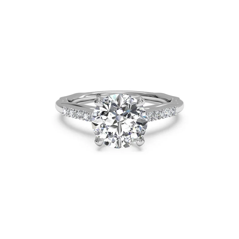 Once-A-Year Jewelry Sale – Grab Your Favorites Now Modern French-Set Round Brilliant Diamond Engagement Ring Once-A-Year Jewelry Sale – Grab Your Favorites Now Modern French-Set Round Brilliant Diamond Engagement Ring
