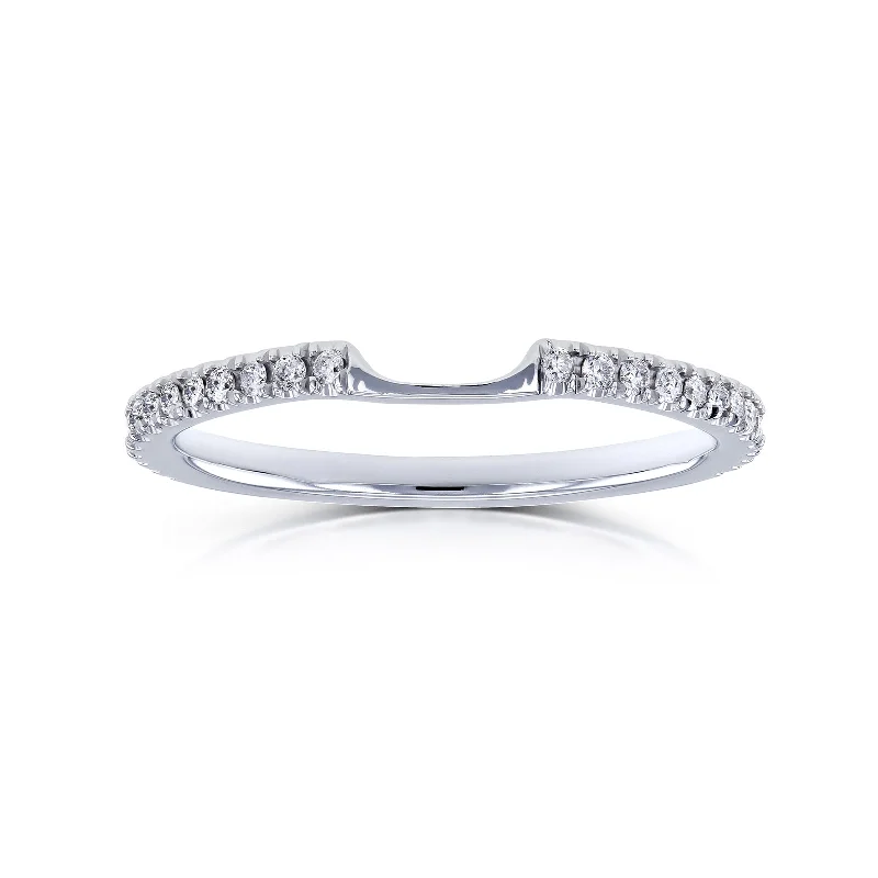 Exclusive Jewelry Sale – Sparkle For Less Notched Diamond Wedding Band 1/8 CTW in 14k Gold - 61765 & 62200 Series