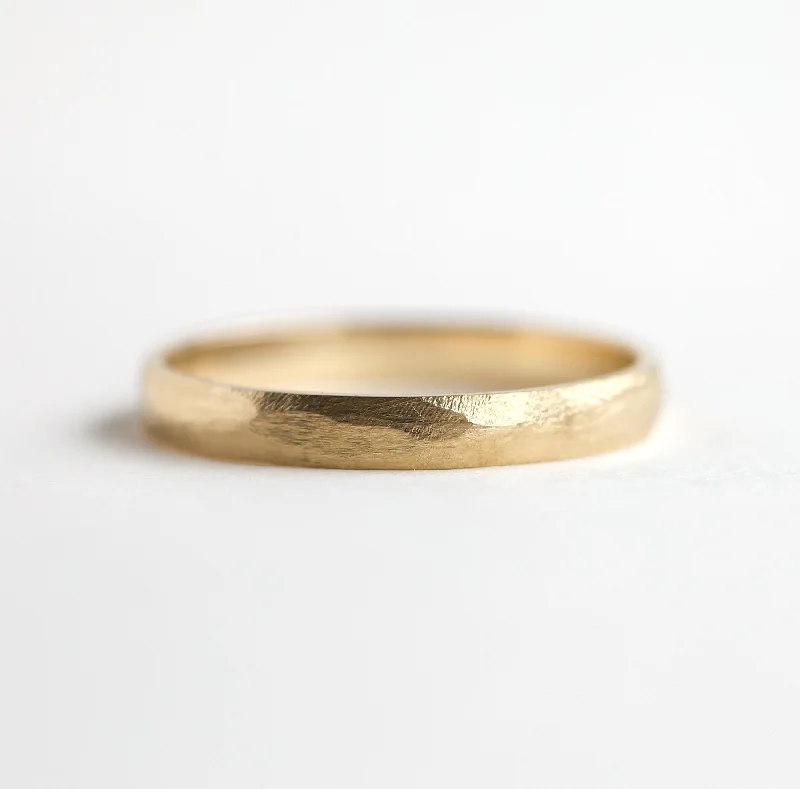 Exclusive Jewelry Offers – Sparkle For Less Brushed Gold Band Unisex
