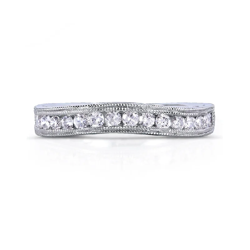 Shop Trending Jewelry With Exclusive Savings Curved Channel Diamond Band - 61932 Series Shop Trending Jewelry With Exclusive Savings Curved Channel Diamond Band - 61932 Series