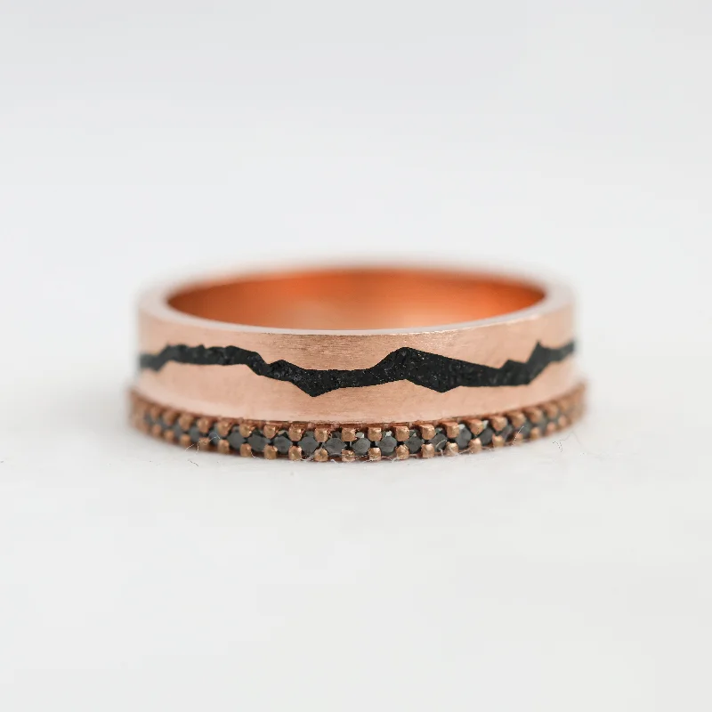 Celebrate With Sparkle – Jewelry Sale Now Live Rowan Black Spinel Band With Black Diamonds Celebrate With Sparkle – Jewelry Sale Now Live Rowan Black Spinel Band With Black Diamonds