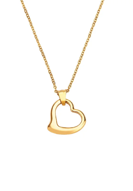 Don't Miss Out On Bestselling Jewelry At Special Prices 18K Gold Open Heart Iconic Necklace Don't Miss Out On Bestselling Jewelry At Special Prices 18K Gold Open Heart Iconic Necklace