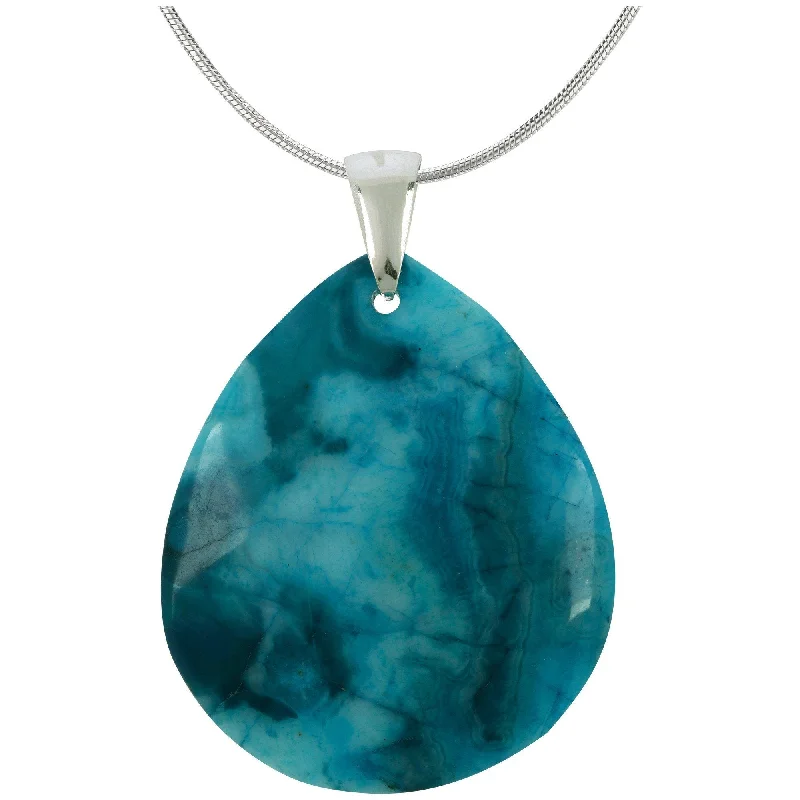 Holiday Jewelry Sale – Perfect Gifts At Great Prices Blue Sky Crazy Lace & Sterling Necklace Holiday Jewelry Sale – Perfect Gifts At Great Prices Blue Sky Crazy Lace & Sterling Necklace