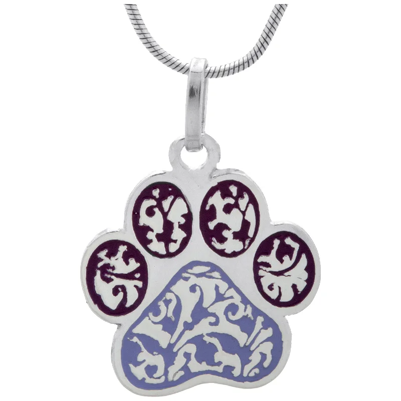 Shop Elegant Jewelry At Unbeatable Prices Filigree Swirls Paw Sterling Necklace