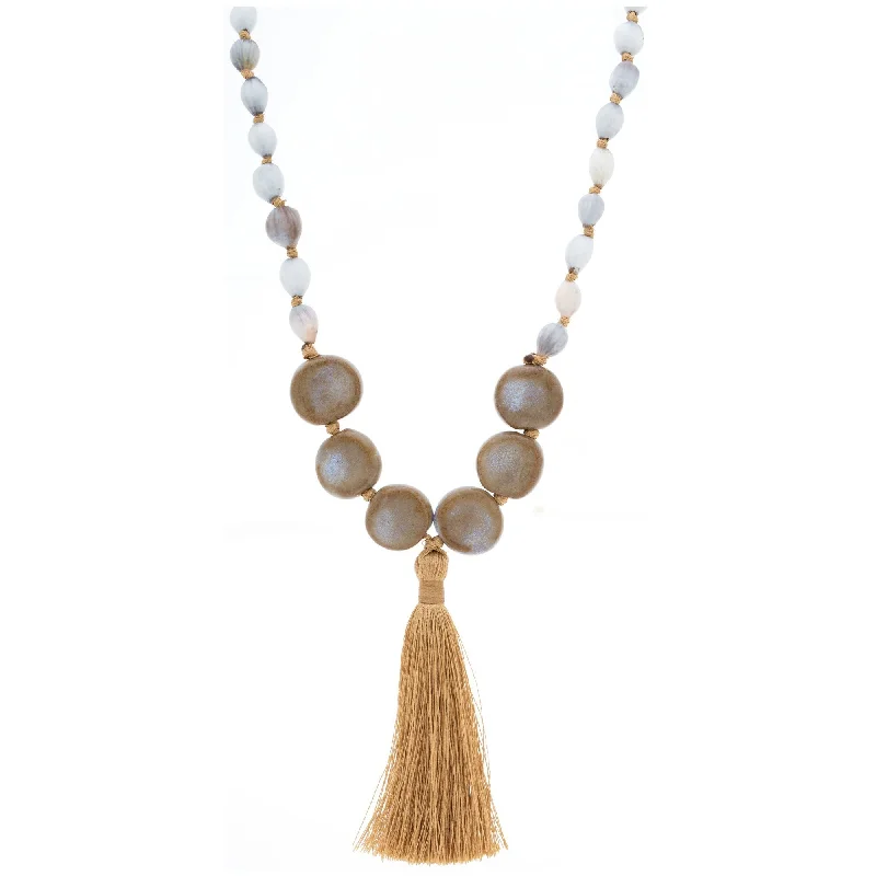 Exclusive Jewelry Sale – Shine For Less Alegria Tassel Necklace