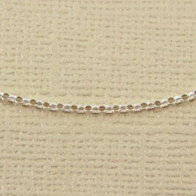 Elegant Jewelry Styles At Budget-Friendly Prices Mini Rollo Sterling Silver 18 Inch Chain