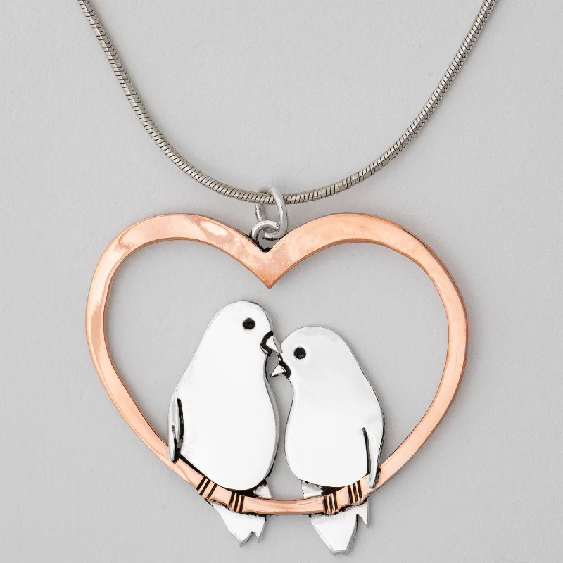 Bestselling Jewelry Now On Sale – Elevate Your Look Lovebirds Sterling & Copper Necklace Bestselling Jewelry Now On Sale – Elevate Your Look Lovebirds Sterling & Copper Necklace