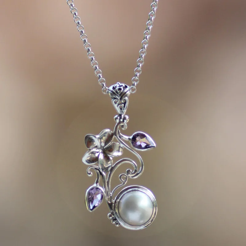 Best Jewelry Sale – Shop Exclusive Designs Now Amethyst & Pearl Garden Blossom Necklace Best Jewelry Sale – Shop Exclusive Designs Now Amethyst & Pearl Garden Blossom Necklace
