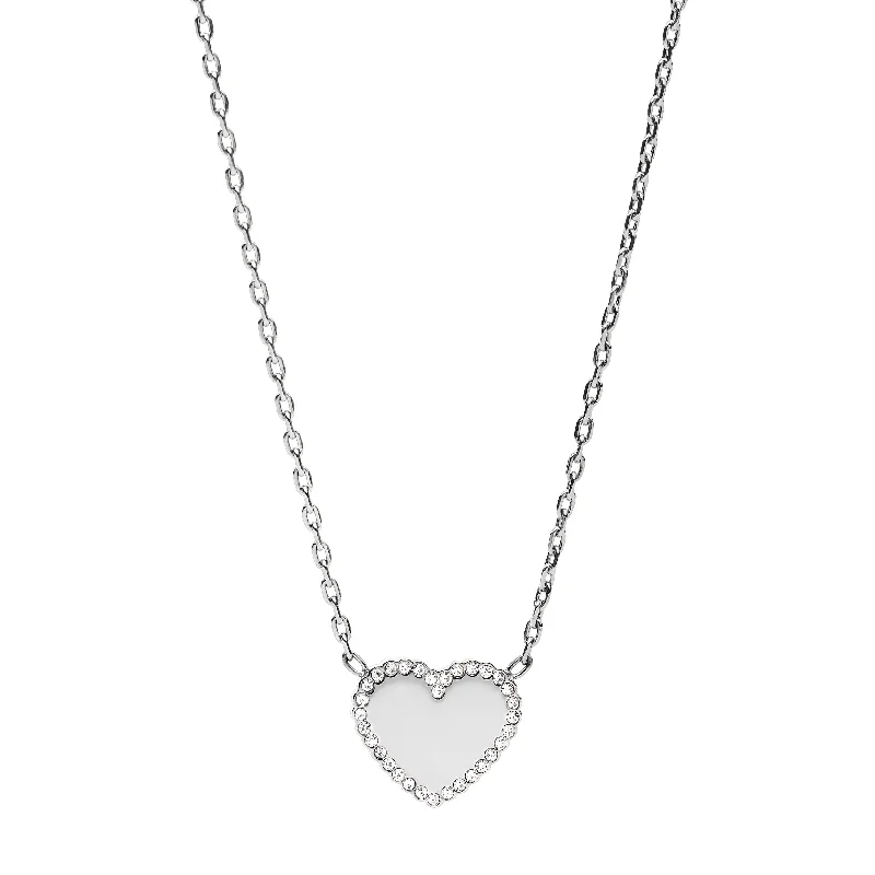 Elegant Necklaces And Bracelets At Limited-Time Offers Fossil Women's Silver-Tone Pendant Necklace Elegant Necklaces And Bracelets At Limited-Time Offers Fossil Women's Silver-Tone Pendant Necklace