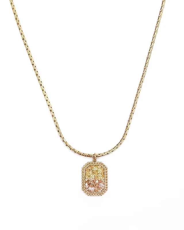 Exclusive Jewelry Bundles At Discounted Prices Women's Lottie Crystal Pendant Necklace In Gold