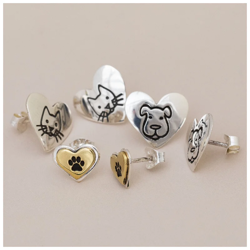 Exclusive Gemstone Jewelry At Special Prices You Have My Heart Sterling Post Earrings Exclusive Gemstone Jewelry At Special Prices You Have My Heart Sterling Post Earrings