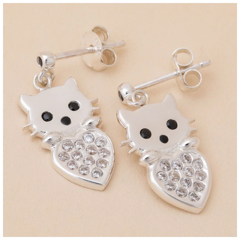 Last Chance To Shop High-End Jewelry At Markdown Prices Cat & Heart Birth Month Sterling Earrings Last Chance To Shop High-End Jewelry At Markdown Prices Cat & Heart Birth Month Sterling Earrings