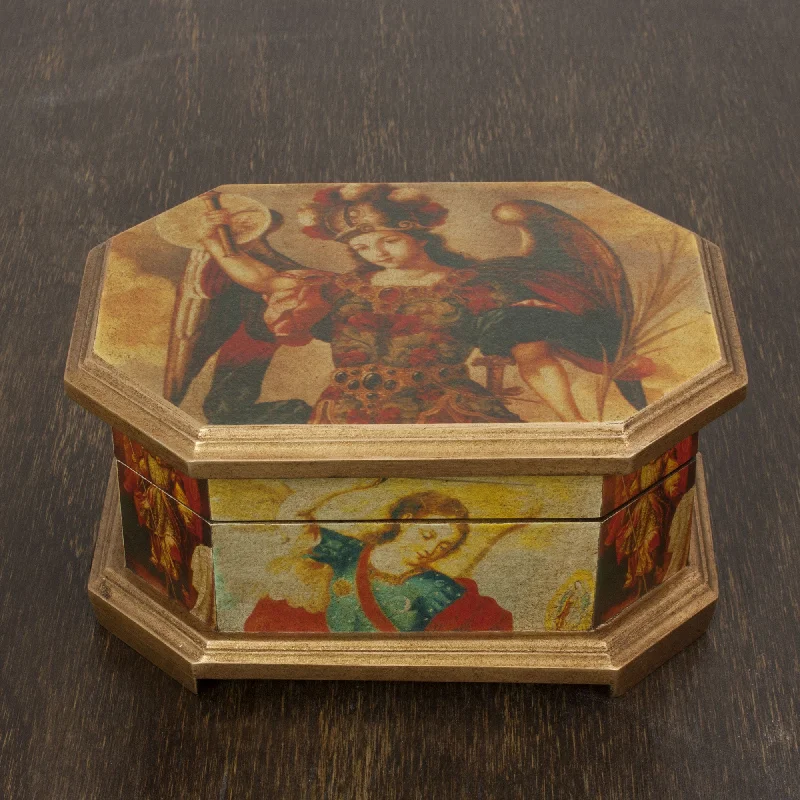 Jewelry Flash Sale – Stylish Designs At Unbeatable Rates Archangels Decoupage Wood Jewelry Box with Angels Jewelry Flash Sale – Stylish Designs At Unbeatable Rates Archangels Decoupage Wood Jewelry Box with Angels