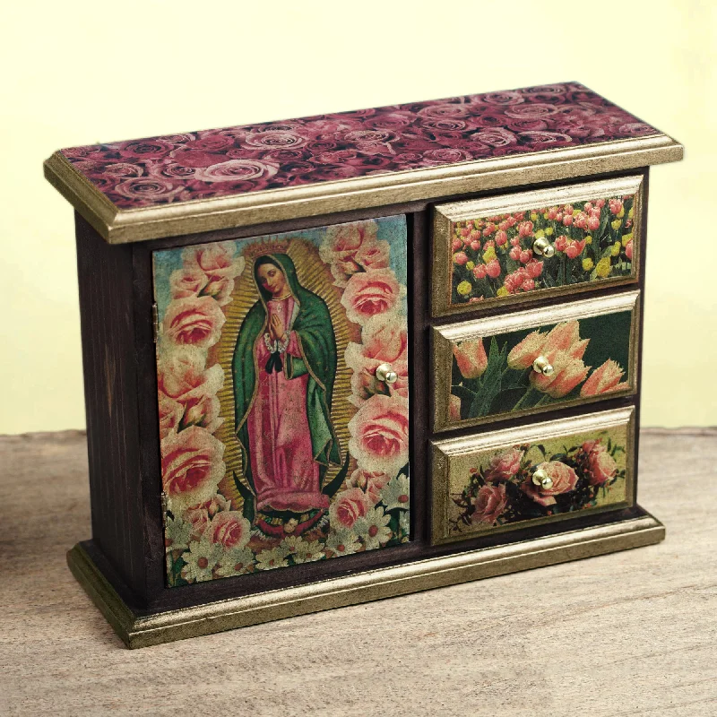 Don't Miss Out On Bestselling Jewelry At Special Prices Beloved Guadalupe Decoupage chest Don't Miss Out On Bestselling Jewelry At Special Prices Beloved Guadalupe Decoupage chest