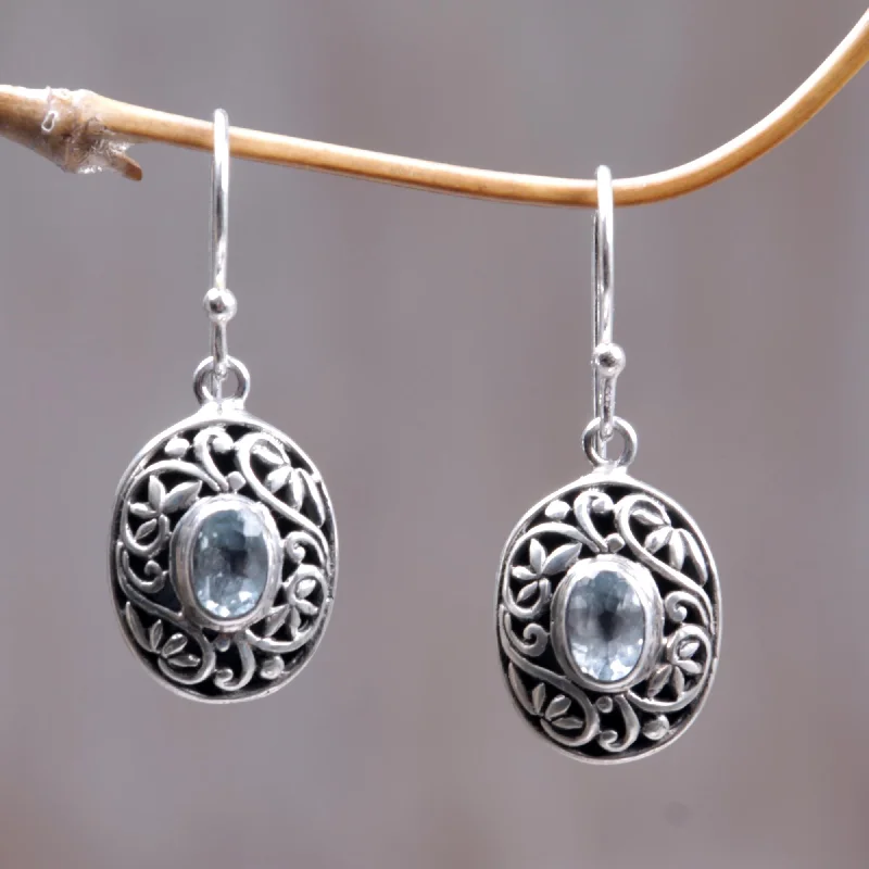 Bestselling Jewelry At Special Promotional Rates Blue Beauty Blue Topaz Sterling Silver Dangle Earrings Bestselling Jewelry At Special Promotional Rates Blue Beauty Blue Topaz Sterling Silver Dangle Earrings