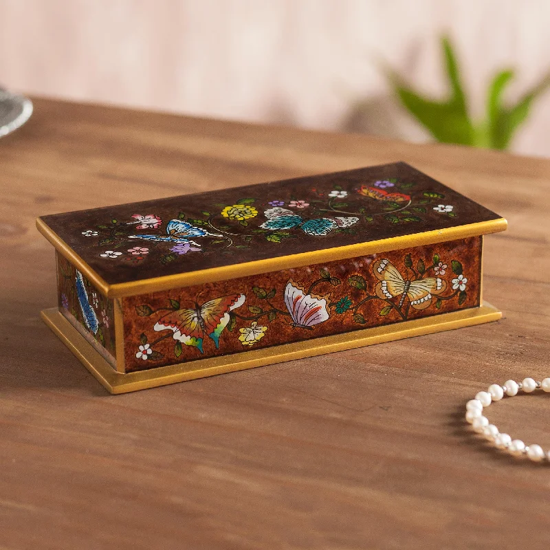 Exclusive Jewelry Bundles At Discounted Prices Butterfly Jubilee In Sepia Glass & Wood Box Exclusive Jewelry Bundles At Discounted Prices Butterfly Jubilee In Sepia Glass & Wood Box