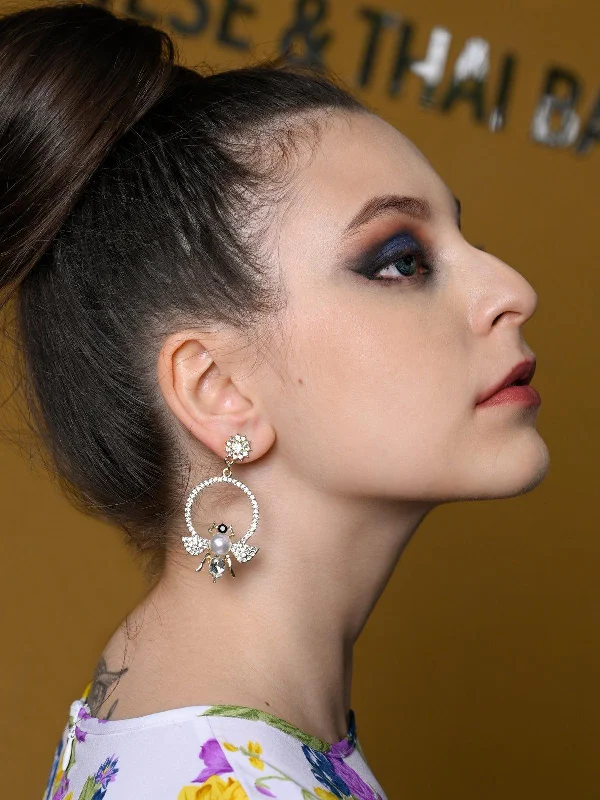 Affordable Luxury Jewelry For Every Occasion Odette Women Elegant Ring Dangle Earrings Affordable Luxury Jewelry For Every Occasion Odette Women Elegant Ring Dangle Earrings