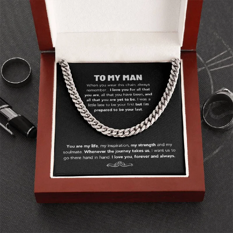 Luxury Jewelry Clearance – Shop Premium Styles Now To My Man Chain Necklace Gifts For Husband Boyfriend Cuban Link Chain Necklace Anniversary To My Man Couples Present Luxury Jewelry Clearance – Shop Premium Styles Now To My Man Chain Necklace Gifts For Husband Boyfriend Cuban Link Chain Necklace Anniversary To My Man Couples Present