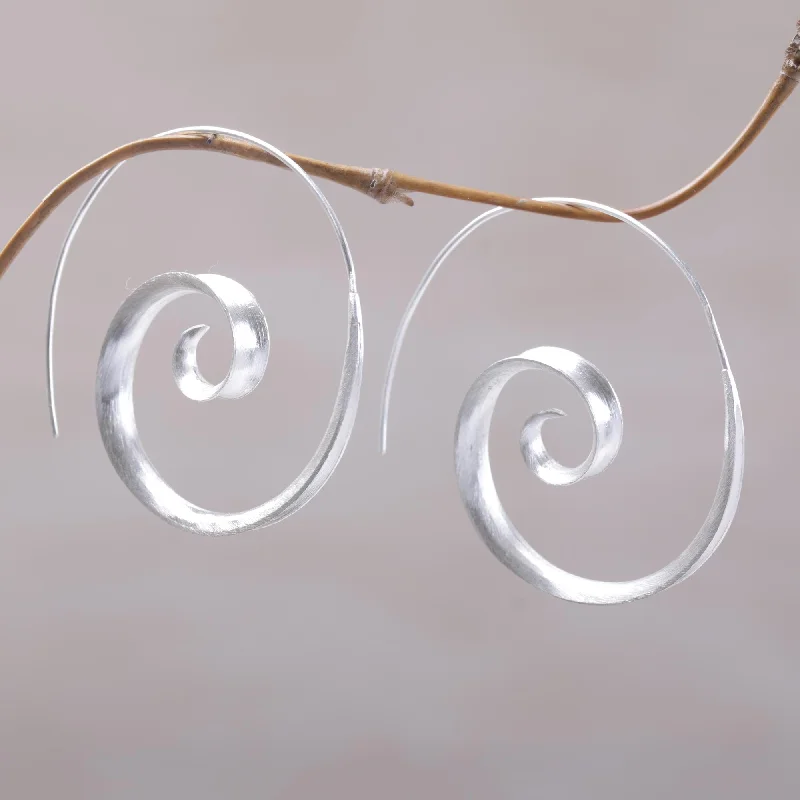 Exclusive Jewelry Sale Event – Shop Now Inspiring Spirals Sterling Silver Earrings