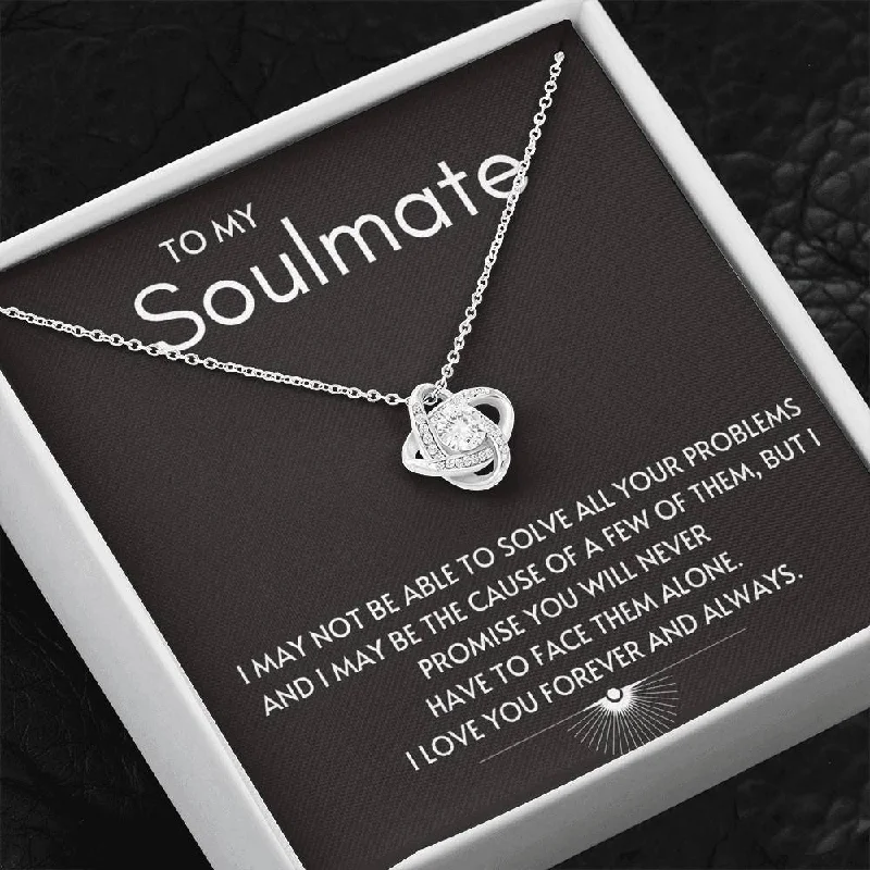 Timeless Elegance Now At Special Discounts To My Soulmate Love Knot Pendant- Jaysan