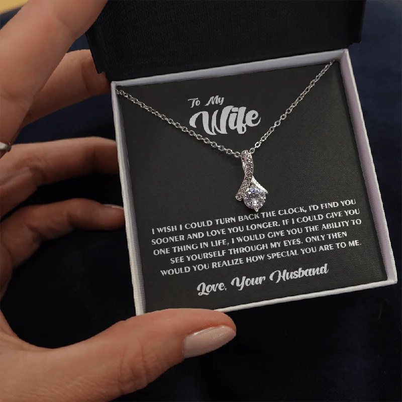 Make Every Moment Shine – Jewelry Discounts Available To My Wife Alluring Beauty Necklace Beautiful Necklace For Wife You Are Special To Me Anniversary Wedding Gift for Wife Make Every Moment Shine – Jewelry Discounts Available To My Wife Alluring Beauty Necklace Beautiful Necklace For Wife You Are Special To Me Anniversary Wedding Gift for Wife