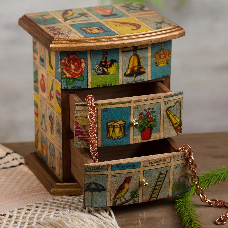 Accessorize For Less – Luxury Jewelry At Affordable Prices Mexican Loteria Mexican Bingo Decoupage on Wood Jewelry Box Accessorize For Less – Luxury Jewelry At Affordable Prices Mexican Loteria Mexican Bingo Decoupage on Wood Jewelry Box