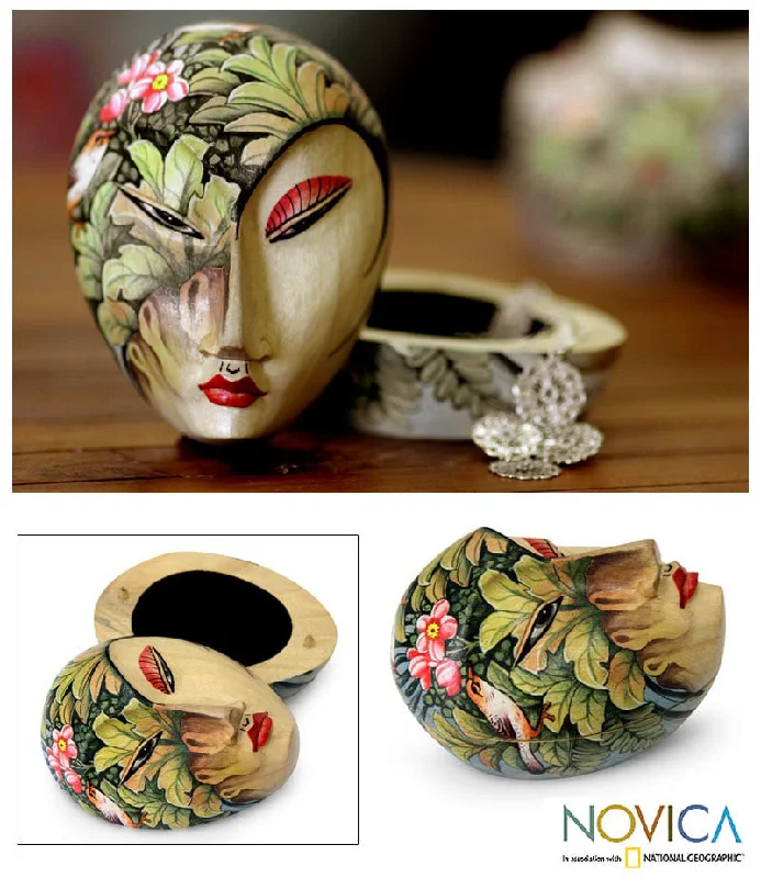 Exclusive Jewelry Bundles At Discounted Rates Mysterious Lady Handcrafted Crocodile Wood Jewelry Box Exclusive Jewelry Bundles At Discounted Rates Mysterious Lady Handcrafted Crocodile Wood Jewelry Box