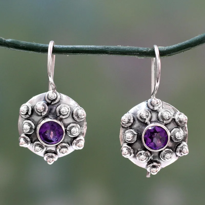 Handcrafted Jewelry Sale – Unique Designs At Low Prices Splendor Amethyst drop earrings Handcrafted Jewelry Sale – Unique Designs At Low Prices Splendor Amethyst drop earrings