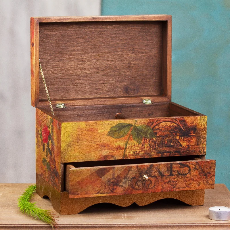 Unlock Unbeatable Jewelry Deals Before They’Re Gone Thoughts of Paris Handcrafted Paris Theme Decoupage Jewelry Box with Drawer Unlock Unbeatable Jewelry Deals Before They’Re Gone Thoughts of Paris Handcrafted Paris Theme Decoupage Jewelry Box with Drawer