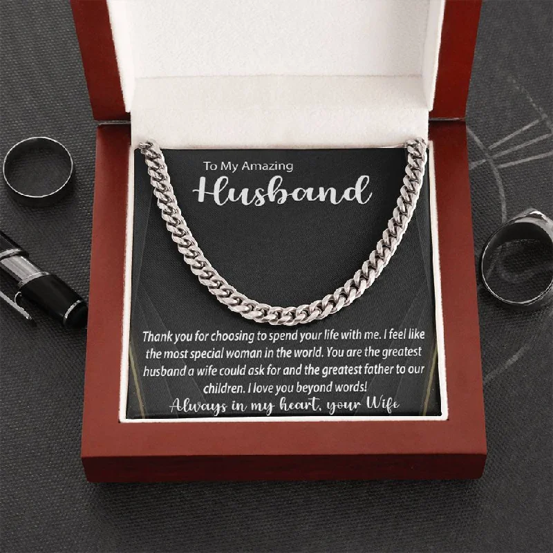 Your Perfect Accessory Now At The Best Price Cuban Link Chain Necklace Surprise Your Husband With This Perfect Gift Your Perfect Accessory Now At The Best Price Cuban Link Chain Necklace Surprise Your Husband With This Perfect Gift