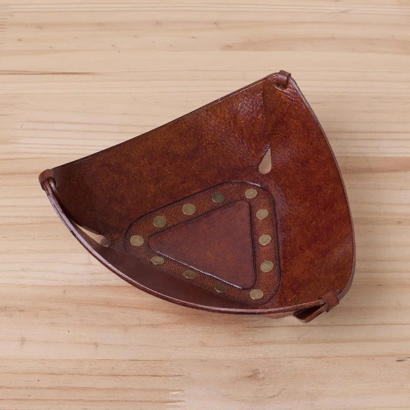 Buy More, Save More On Stunning Jewelry Pieces Triangular Essence Decorative Leather Bowl Buy More, Save More On Stunning Jewelry Pieces Triangular Essence Decorative Leather Bowl