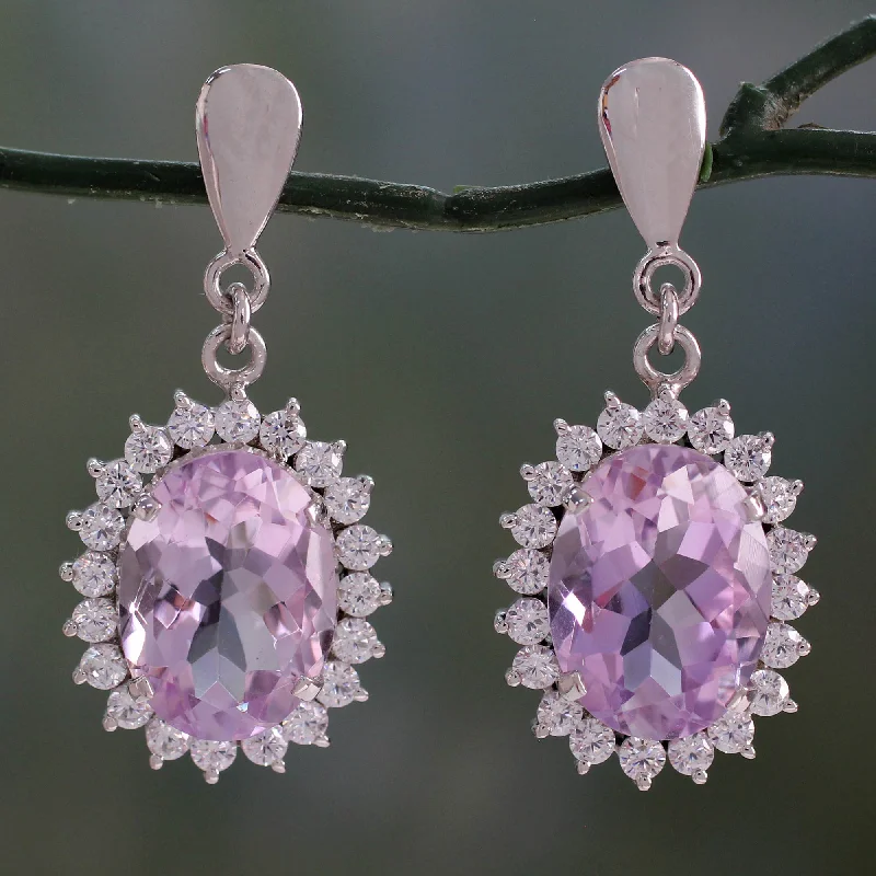 Limited-Stock Jewelry Sale – Once It's Gone, It's Gone Violet Splendor Amethyst dangle earrings Limited-Stock Jewelry Sale – Once It's Gone, It's Gone Violet Splendor Amethyst dangle earrings