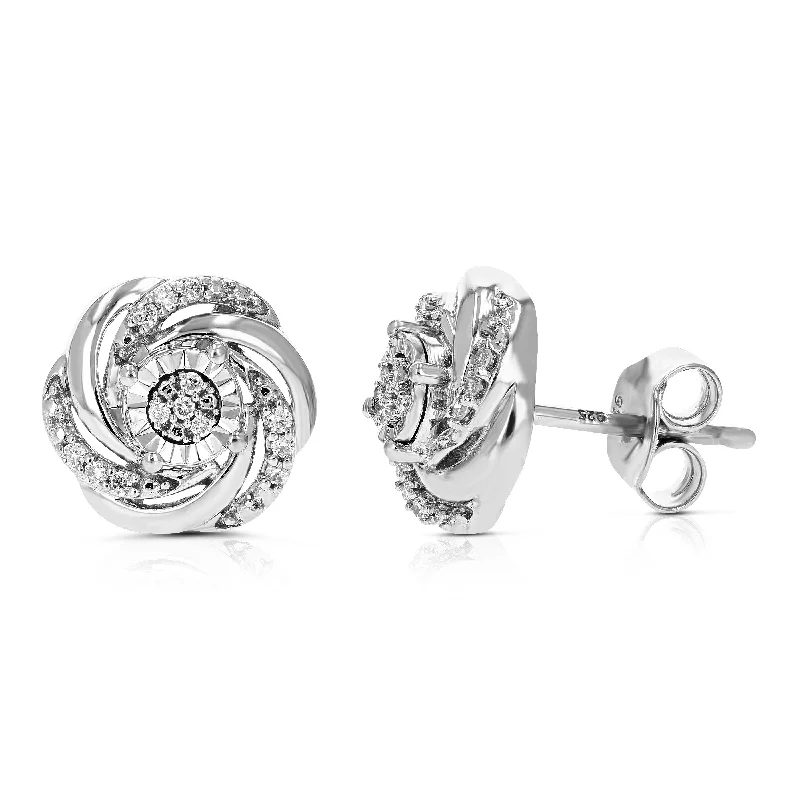 Huge Savings On Premium Jewelry Styles 1/10 cttw Round Lab Grown Diamond stud earrings .925 Sterling Silver Prong Set, 2/3 Inch Huge Savings On Premium Jewelry Styles 1/10 cttw Round Lab Grown Diamond stud earrings .925 Sterling Silver Prong Set, 2/3 Inch