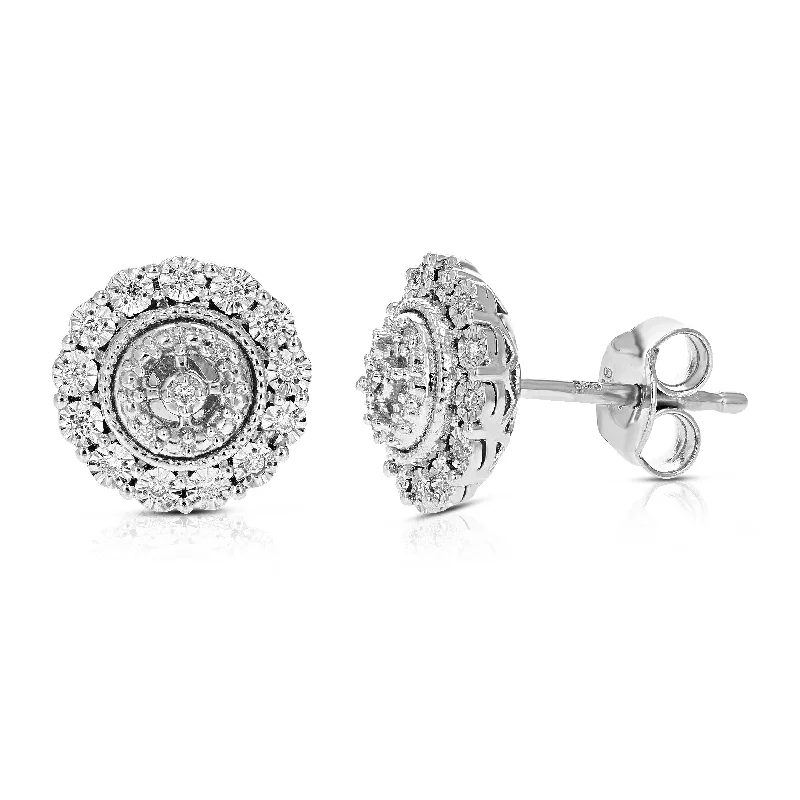 Premium Jewelry At Special Low Prices For A Limited Time 1/10 cttw Round Lab Grown Diamond Stud Earrings Round Studs for Her .925 Sterling Silver Prong Set Premium Jewelry At Special Low Prices For A Limited Time 1/10 cttw Round Lab Grown Diamond Stud Earrings Round Studs for Her .925 Sterling Silver Prong Set