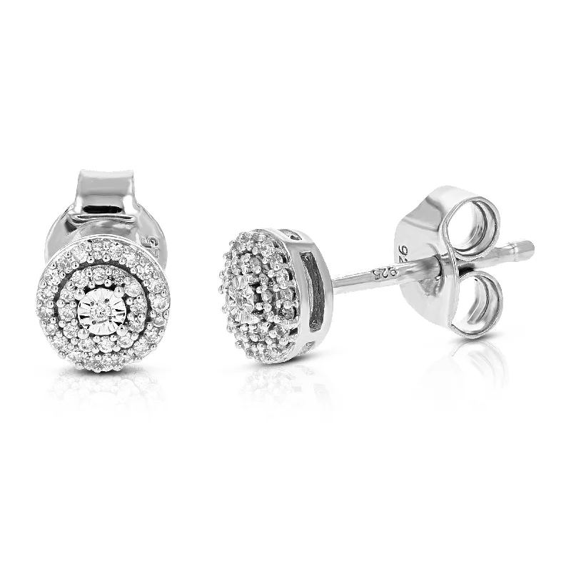 Your Perfect Accessory Now At The Best Price 1/8 cttw Diamond Stud Earrings for Women, Round Lab Grown Diamond Earrings in .925 Sterlinng Silver, Prong Setting, 1/4 Inch Your Perfect Accessory Now At The Best Price 1/8 cttw Diamond Stud Earrings for Women, Round Lab Grown Diamond Earrings in .925 Sterlinng Silver, Prong Setting, 1/4 Inch