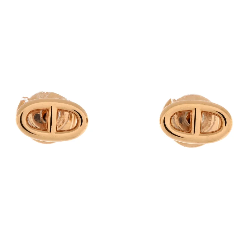 Handcrafted Beauty At Affordable Prices Farandole Stud Earrings 18K Rose Gold Very Small