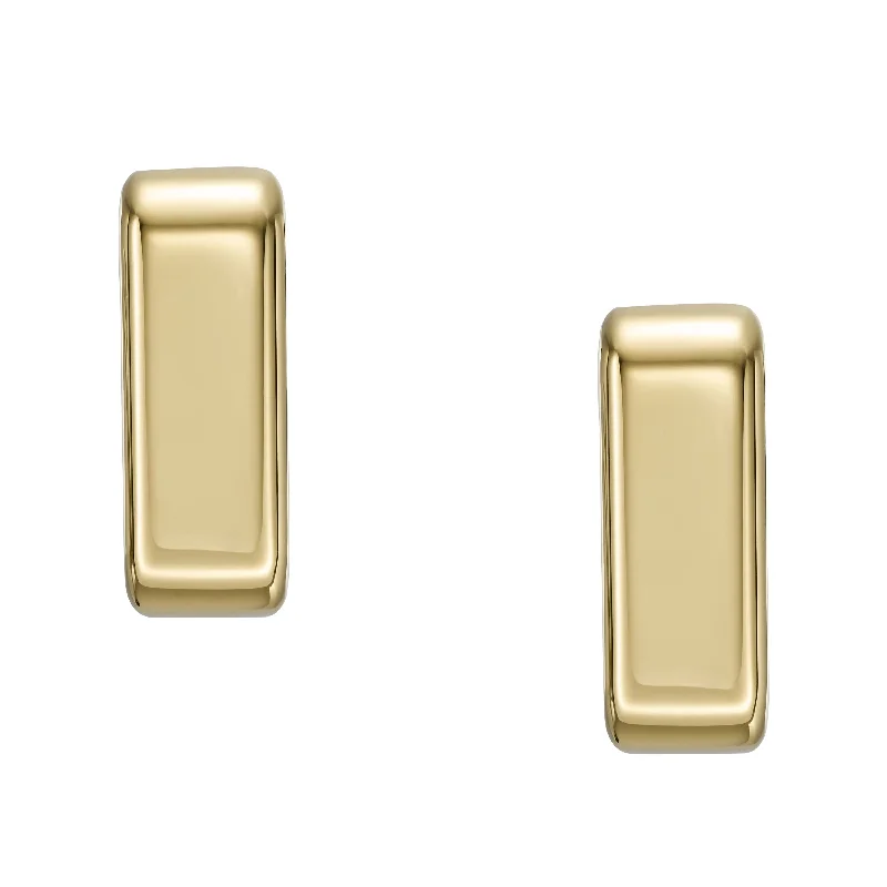 Jewelry Flash Sale – Stylish Designs At Unbeatable Rates Fossil Women's Archival Core Essentials Gold-Tone Stainless Steel Stud Earrings Jewelry Flash Sale – Stylish Designs At Unbeatable Rates Fossil Women's Archival Core Essentials Gold-Tone Stainless Steel Stud Earrings