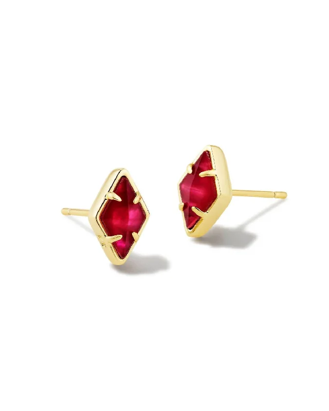 Exclusive Gemstone Jewelry Markdowns – Shop Now Kinsley Stud Earrings In Gold Raspberry Illusion Exclusive Gemstone Jewelry Markdowns – Shop Now Kinsley Stud Earrings In Gold Raspberry Illusion