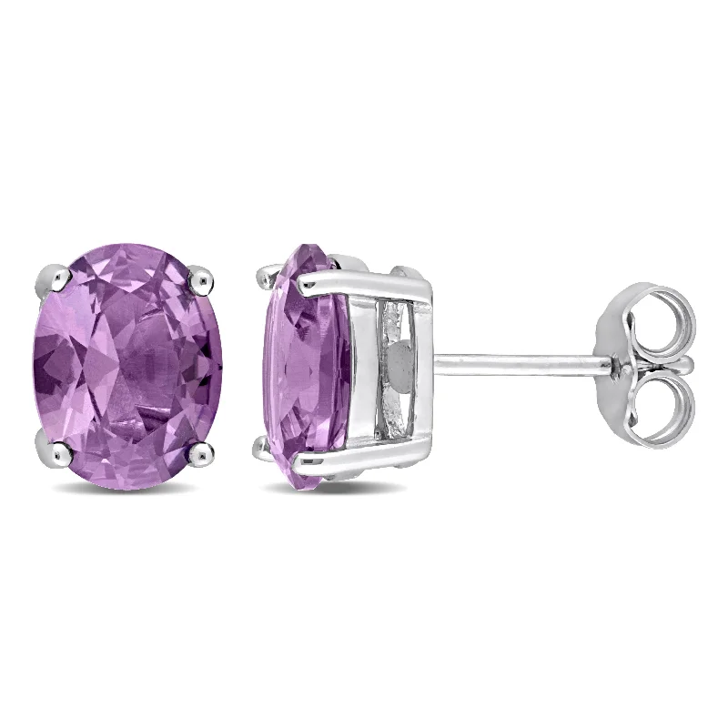 Exclusive Jewelry Offers – Sparkle For Less Mimi & Max 5ct TGW Oval Simulated Alexandrite Stud Earrings in Sterling Silver Exclusive Jewelry Offers – Sparkle For Less Mimi & Max 5ct TGW Oval Simulated Alexandrite Stud Earrings in Sterling Silver