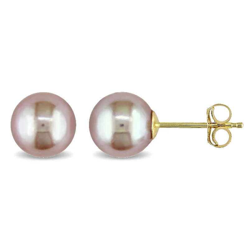 Best Jewelry Deals – Premium Quality At Exclusive Discounts Mimi & Max 7-7.5mm Pink Cultured Freshwater Pearl Stud Earrings in 14k Yellow Gold Best Jewelry Deals – Premium Quality At Exclusive Discounts Mimi & Max 7-7.5mm Pink Cultured Freshwater Pearl Stud Earrings in 14k Yellow Gold