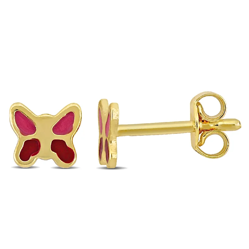 Flash Sale On Stunning Jewelry – Don't Miss Out Mimi & Max Butterfly Stud Earrings in 14k Yellow Gold Flash Sale On Stunning Jewelry – Don't Miss Out Mimi & Max Butterfly Stud Earrings in 14k Yellow Gold
