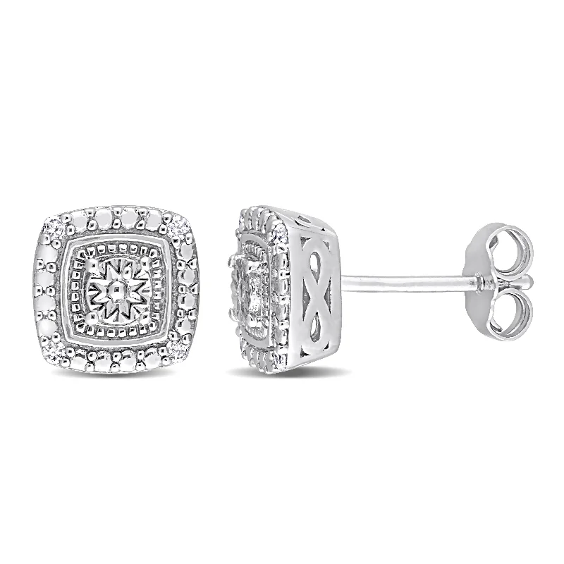 Seasonal Jewelry Clearance – Best Styles At The Lowest Prices Mimi & Max Diamond Accent Square Double Halo Stud Earrings in Sterling Silver Seasonal Jewelry Clearance – Best Styles At The Lowest Prices Mimi & Max Diamond Accent Square Double Halo Stud Earrings in Sterling Silver