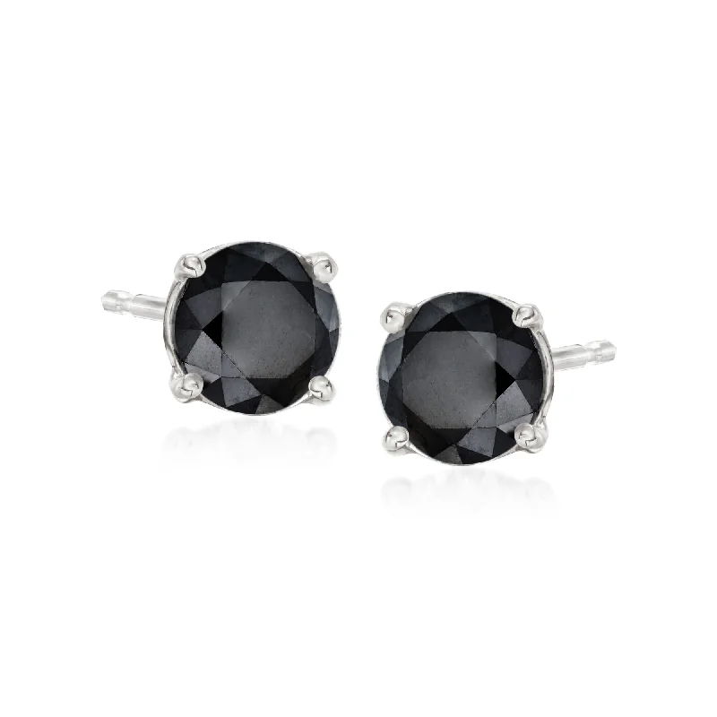 Elegant Jewelry, Affordable Luxury – Shop Now Ross-Simons Black Diamond Stud Earrings in 14kt White Gold Elegant Jewelry, Affordable Luxury – Shop Now Ross-Simons Black Diamond Stud Earrings in 14kt White Gold