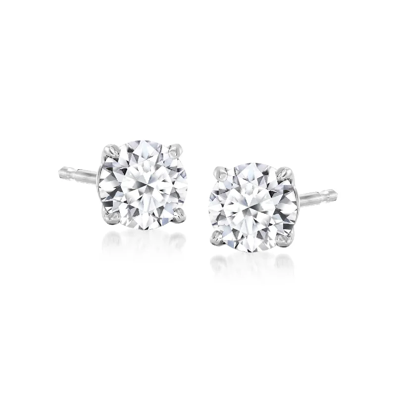 Unmissable Discounts On Timeless Jewelry Pieces Ross-Simons Lab-Grown Diamond Stud Earrings in Sterling Silver Unmissable Discounts On Timeless Jewelry Pieces Ross-Simons Lab-Grown Diamond Stud Earrings in Sterling Silver